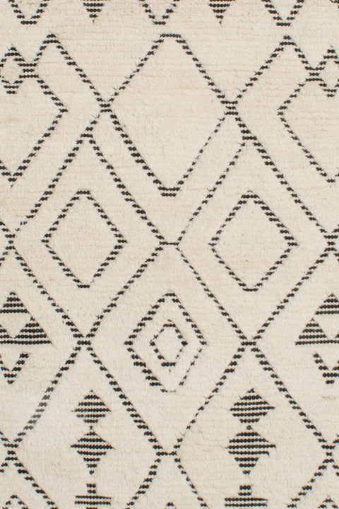 SAHARA DIAMOND IVORY/CHARCOAL