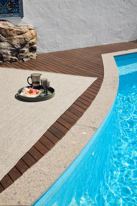 SEASONS STRIPE NAT/GREY