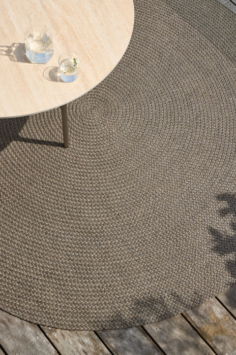 SEASONS STIPPLE SLATE ROUND