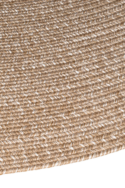 SEASONS STRIPE NATURAL BEIGE ROUND