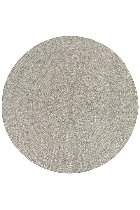 SEASONS STRIPE NAT GREY ROUND