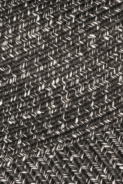 SEASONS STRIPE CHARCOAL ROUND