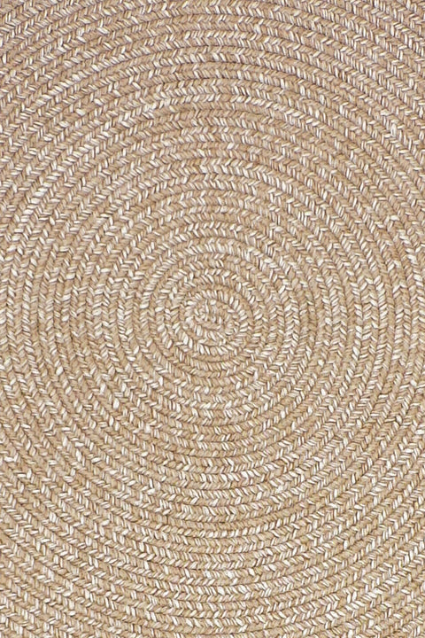 SEASONS STRIPE NATURAL BEIGE ROUND