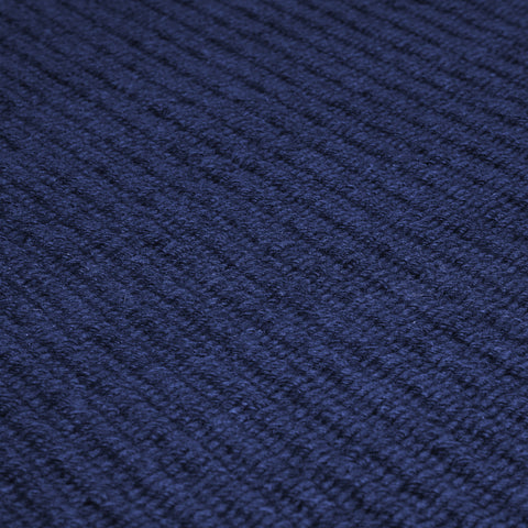 PEBBLE FLATWEAVE NAVY