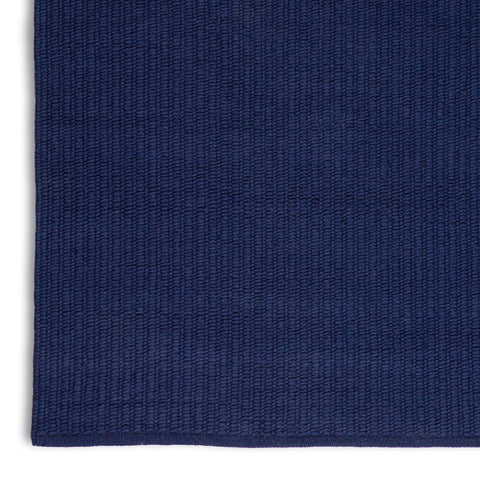 PEBBLE FLATWEAVE NAVY