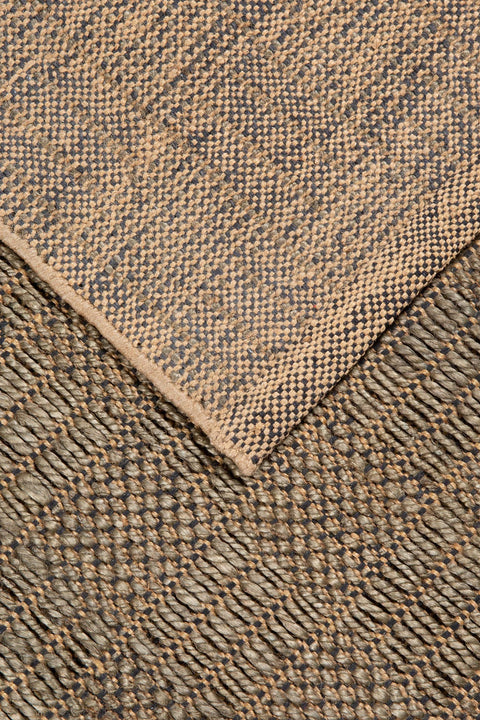 NATURALS GRID NAT/KHAKI